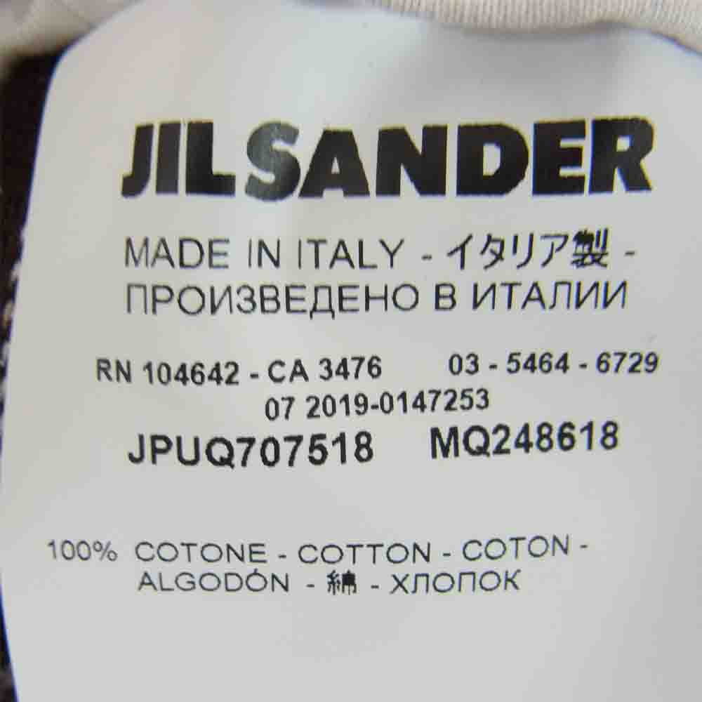 ジルサンダープラス 20SS JPUQ707518 MQ248618 ストライプ イージー ショーツ ハーフパンツ ブラウン系 S【美品】【中古】