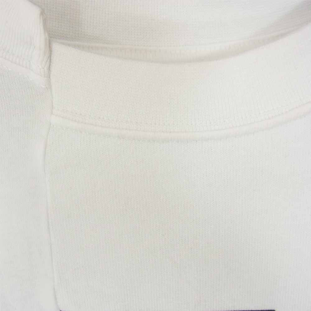 Sacai サカイ CD6311-100 ハイブリッド 再構築 Tシャツ ホワイト系 XS【中古】