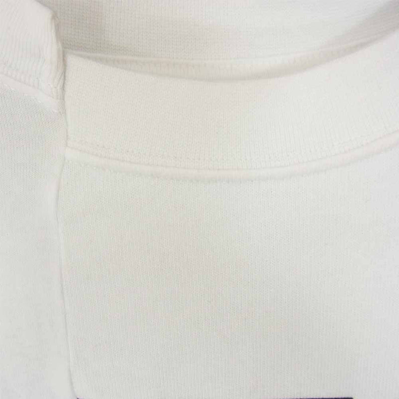 Sacai サカイ CD6311-100 ハイブリッド 再構築 Tシャツ ホワイト系 XS【中古】