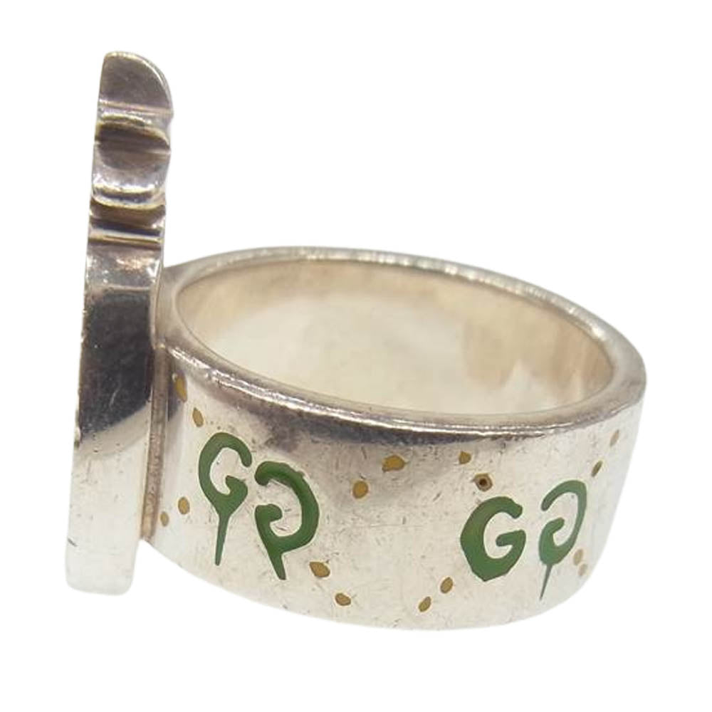 GUCCI グッチ ゴースト GG パイナップル リング シルバー系【中古】