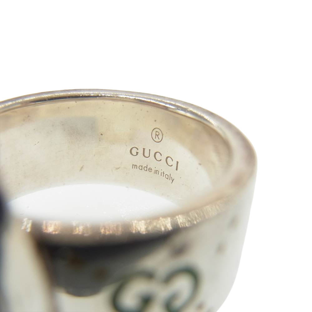 GUCCI グッチ ゴースト GG パイナップル リング シルバー系【中古】