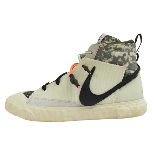 NIKE ナイキ CZ3589-100 × READYMADE レディメイド Blazer Mid ブレーザー ミッド スニーカー ホワイト ホワイト系 25.5cm【中古】