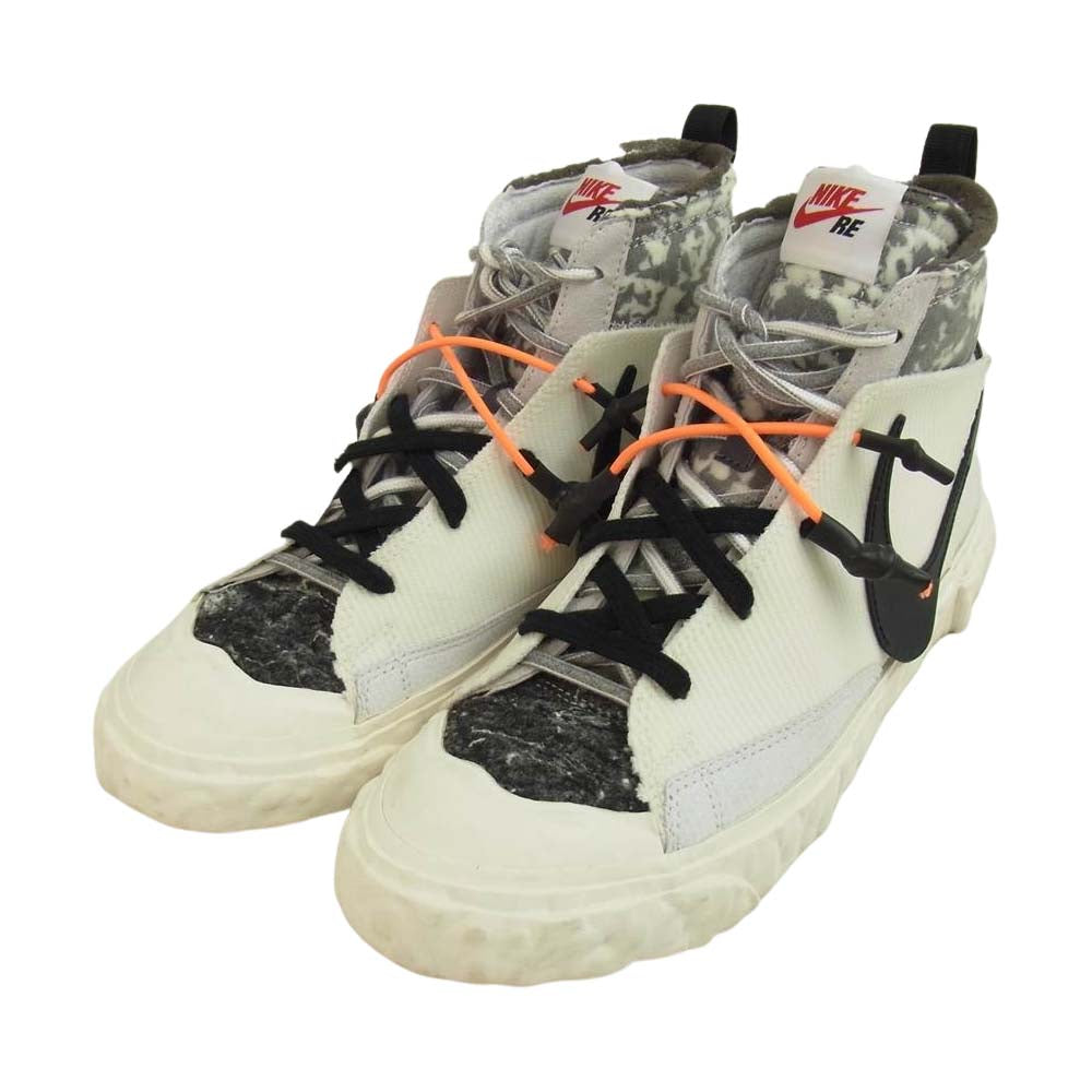 NIKE ナイキ CZ3589-100 × READYMADE レディメイド Blazer Mid ブレーザー ミッド スニーカー ホワイト ホワイト系 25.5cm【中古】