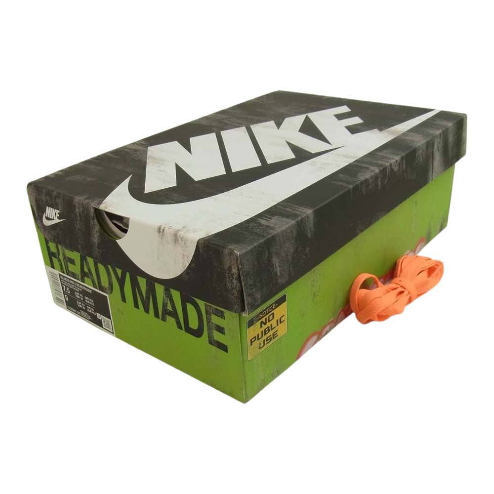 NIKE ナイキ CZ3589-100 × READYMADE レディメイド Blazer Mid ブレーザー ミッド スニーカー ホワイト ホワイト系 25.5cm【中古】