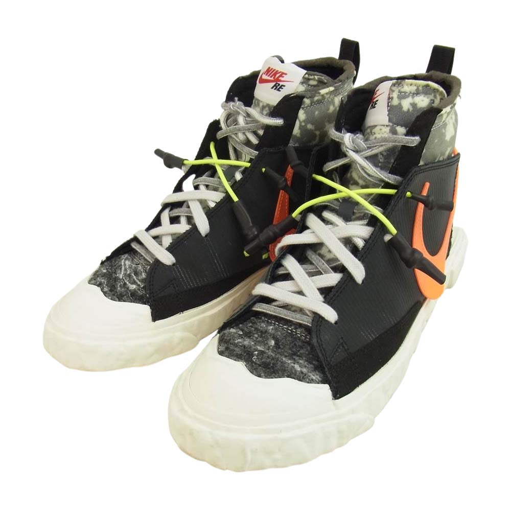 NIKE ナイキ CZ3589-001 × READYMADE レディメイド Blazer Mid ブレーザー ミッド スニーカー ブラック ブラック系 25.5cm【中古】