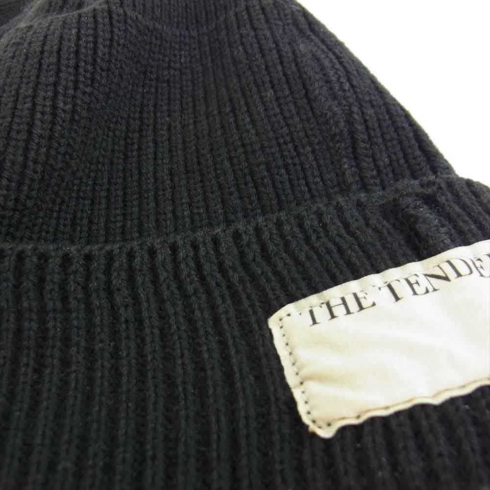 TENDERLOIN テンダーロイン T-BEANIE ビーニー ニット帽 ブラック系【中古】