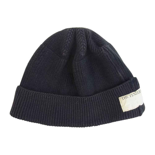 TENDERLOIN テンダーロイン T-BEANIE ビーニー ニット帽 ネイビー系【中古】