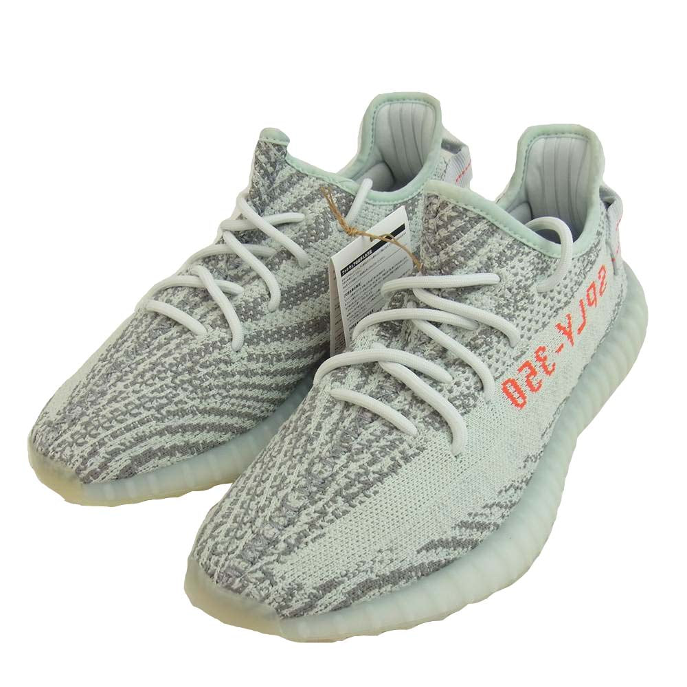 adidas アディダス B37571 YEEZY BOOST 350 V2 BLUE TINT イージーブースト ブルーティント グレー系 27cm【新古品】【未使用】【中古】
