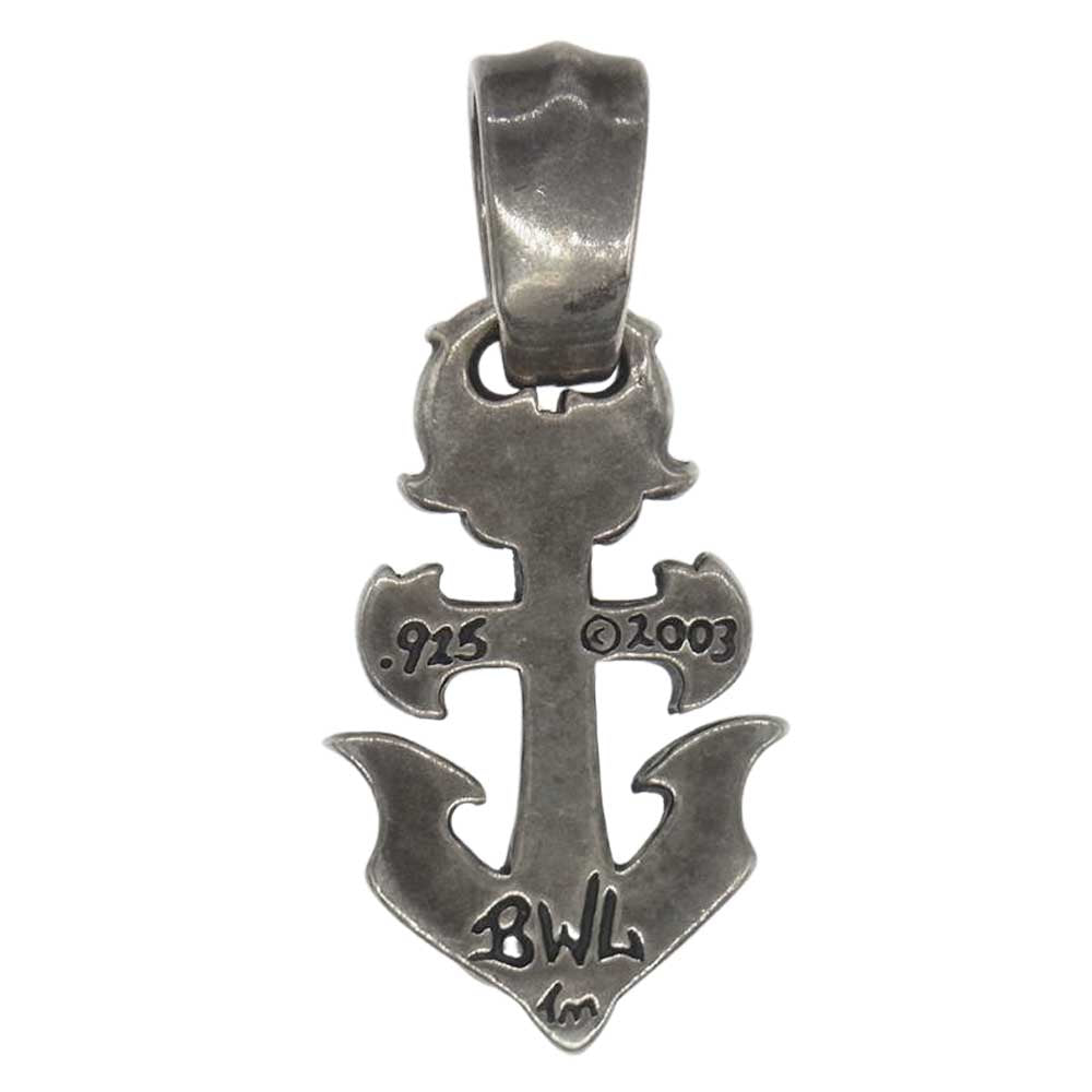 BILL WALL LEATHER ビルウォールレザー PN892 Medium Anchor Pendant ミディアム アンカー ペンダント シルバー系【中古】