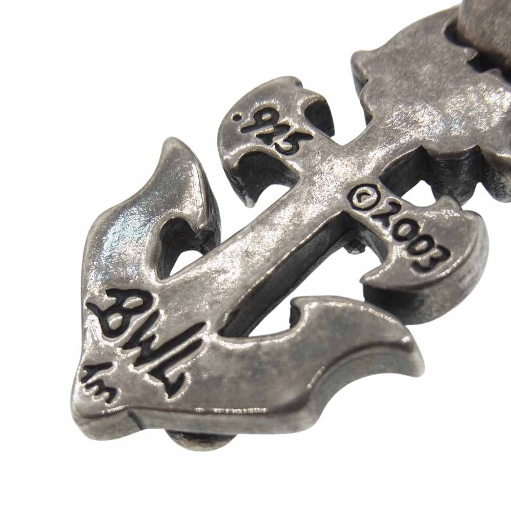 BILL WALL LEATHER ビルウォールレザー PN892 Medium Anchor Pendant ミディアム アンカー ペンダント シルバー系【中古】