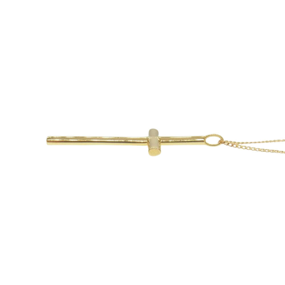 サンメイア K18 Cross Necklace クロス ゴールド系【中古】
