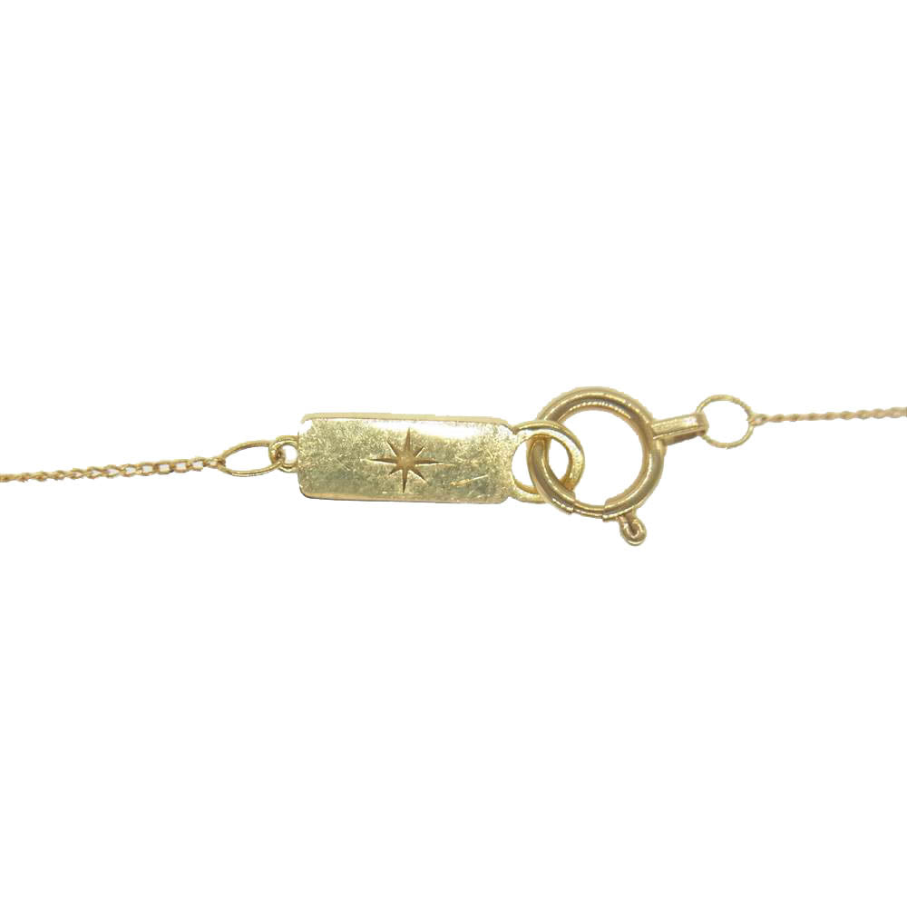 サンメイア K18 Cross Necklace クロス ゴールド系【中古】
