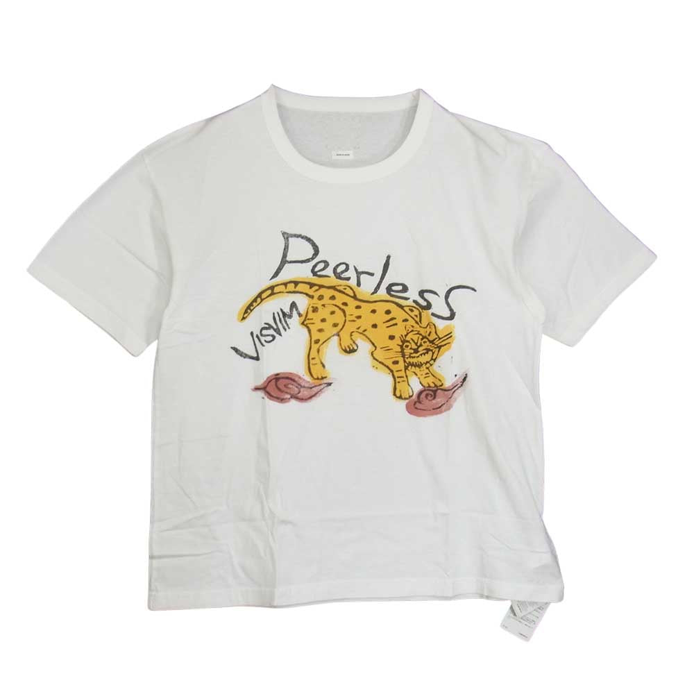 VISVIM ビズビム 19SS 0119105010026 JUMBO TEE S/S PEERLESS ジャンボ 半袖 Tシャツ ホワイト系 4【新古品】【未使用】【中古】