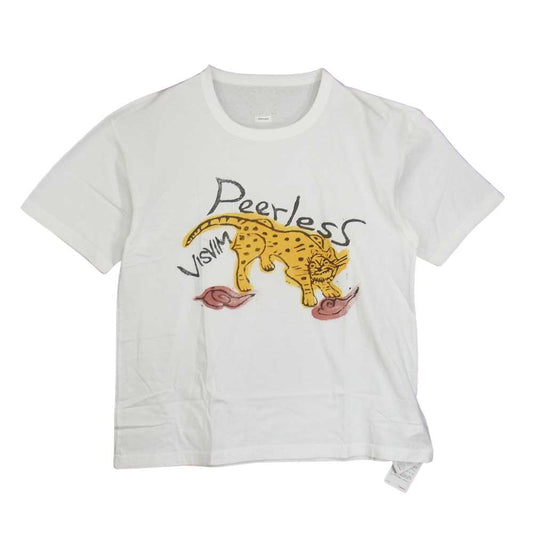 VISVIM ビズビム 19SS 0119105010026 JUMBO TEE S/S PEERLESS ジャンボ 半袖 Tシャツ ホワイト系 4【新古品】【未使用】【中古】