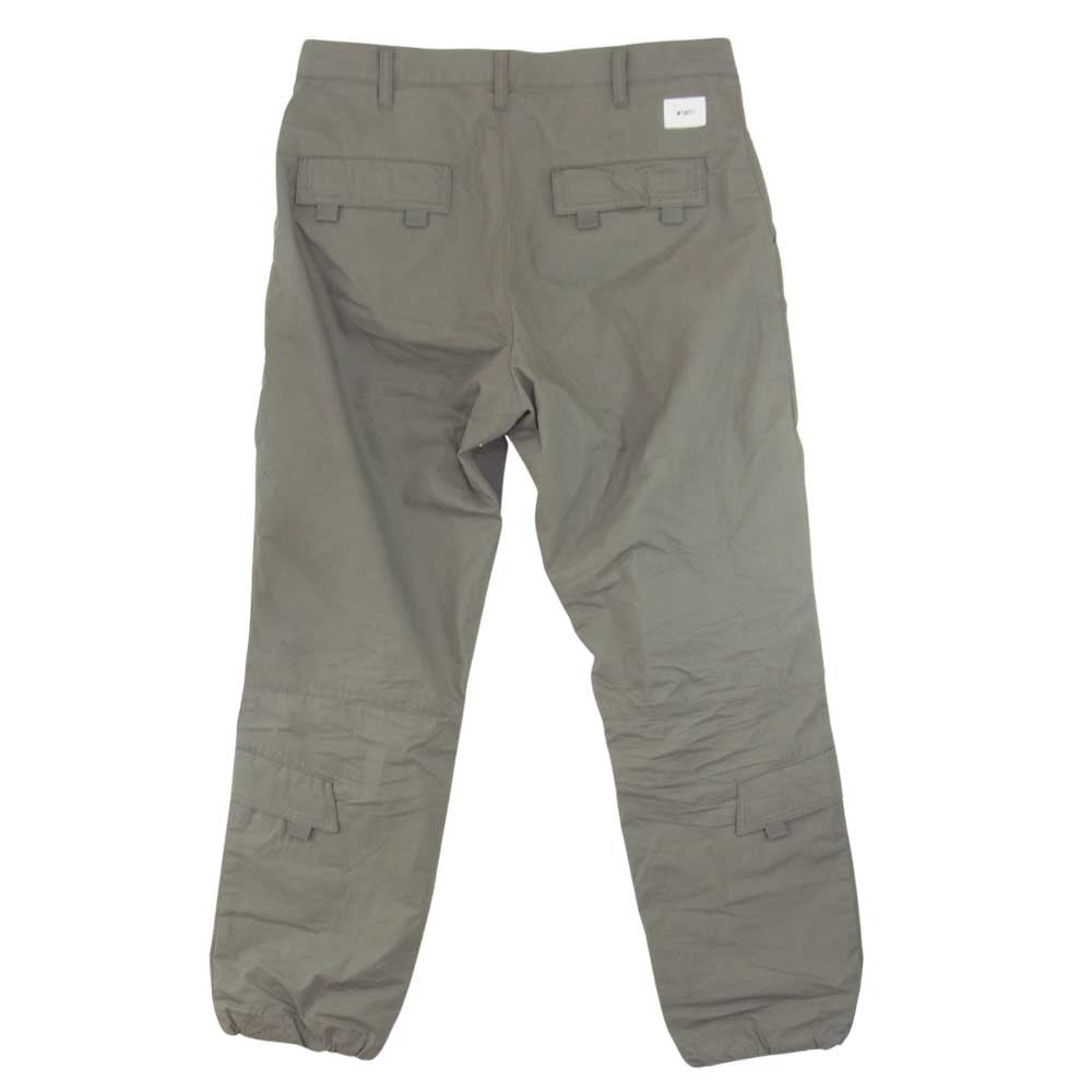 WTAPS ダブルタップス 202BRDT-PTM01 MODULAR TROUSERS COTTON WEATHER モジュラー トラウザーズ カーゴ パンツ カーキ系 03【中古】