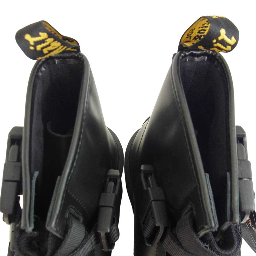 WTAPS ダブルタップス 202DMDMD-FW013 × Dr. MARTENS ドクターマーチン 1460 STOMPER WEBBING STRAP BOOT ウェビング ストラップ ブーツ ブラック系 9【新古品】【未使用】【中古】