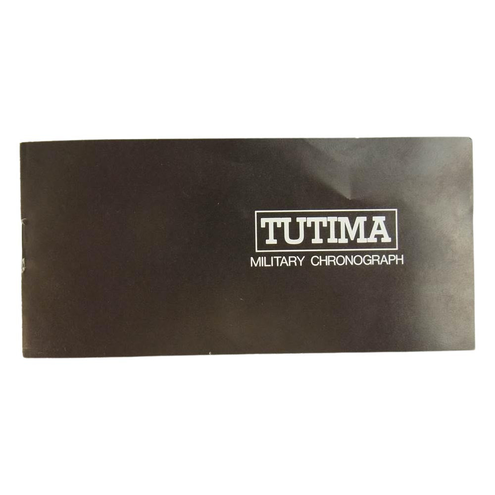 TUTIMA チュチマ 国内正規品 MILITARY CHRONOGRAPH ミリタリー クロノグラフ ウォッチ 自動巻き 腕時計 シルバー系【中古】