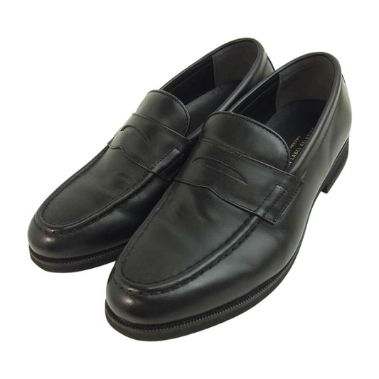 UNITED ARROWS ユナイテッドアローズ green label relaxing グリーンレーベルリラクシング SC GLR レザー ローファー V2  ブラック系 25cm【中古】
