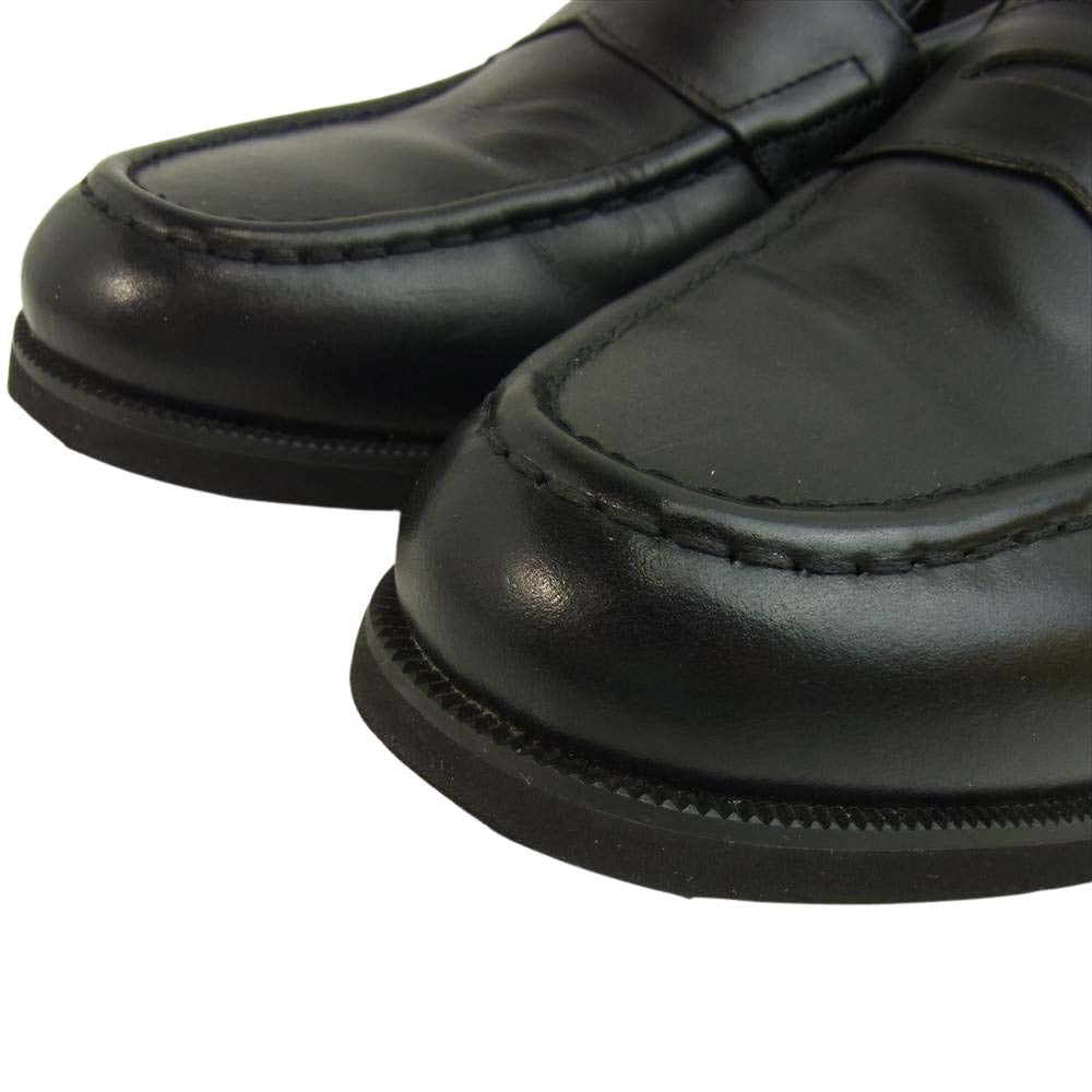 UNITED ARROWS ユナイテッドアローズ green label relaxing グリーンレーベルリラクシング SC GLR レザー ローファー V2  ブラック系 25cm【中古】