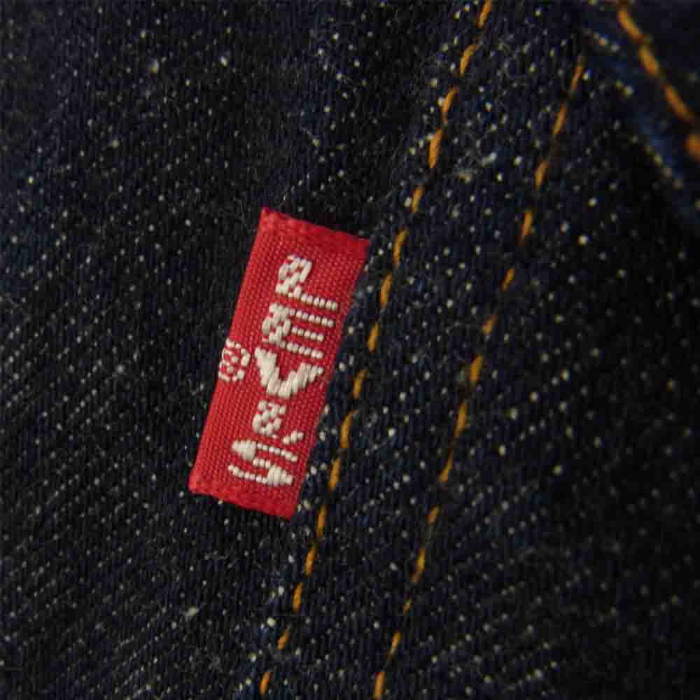 Levi's リーバイス 705010003 1st 1936年 506XX 復刻版 トップボタン裏 555 刻印 USA製 バレンシア工場 レザーパッチ 片面ビッグE デニムジャケット インディゴブルー系 40【中古】