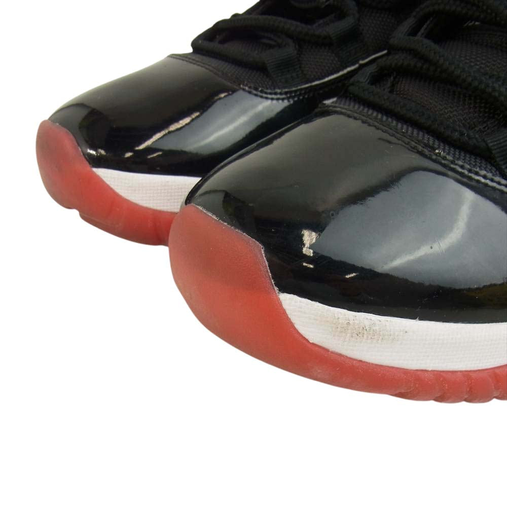 NIKE ナイキ 378037-061 AIR JORDAN 11 RETRO BRED エアジョーダン11 レトロ ブレッド ブラック系 29.5CM【中古】