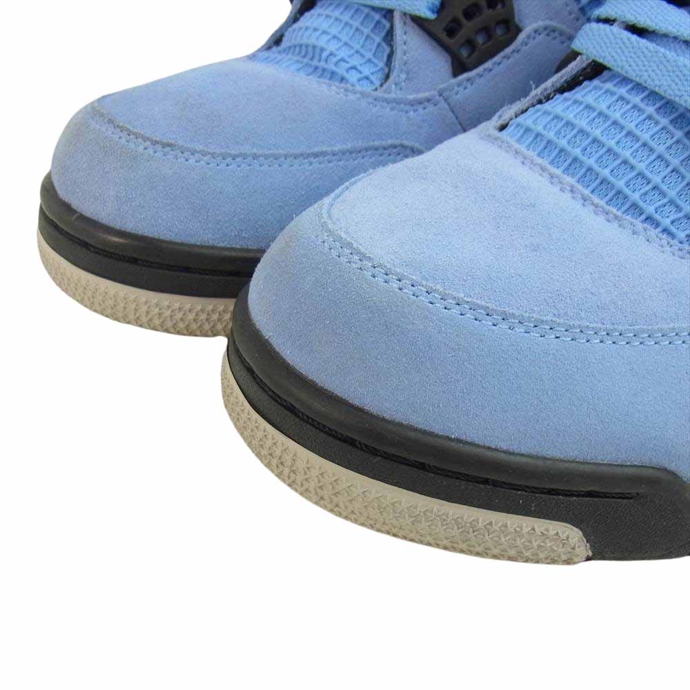 NIKE ナイキ CT8527-400 AIR JORDAN 4 RETRO University Blue エアジョーダン4 レトロ ユニバーシティブルー 29cm【中古】