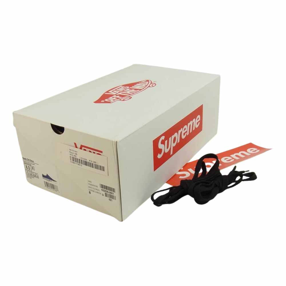 Supreme シュプリーム VANS 21AW VN0A5KRXCRB Skate Old Skool バンズ スケート オールドスクール ブルー系 26cm【中古】