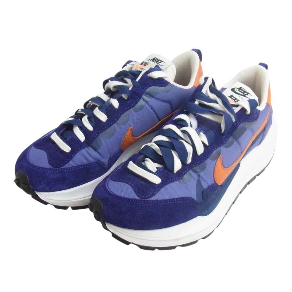 NIKE ナイキ DD1875-500 × SACAI サカイ VAPORWAFFLE ヴェイパーワッフル パープル系 ネイビー系 オレンジ系 27cm【中古】