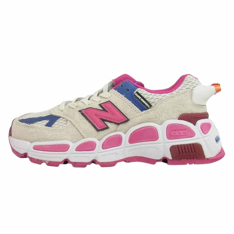 NEW BALANCE ニューバランス MS574YSA × Salehe Bembury サレヘ ベンバリー MS574 スニーカー ピンク系 マルチカラー系 27.5cm【新古品】【未使用】【中古】