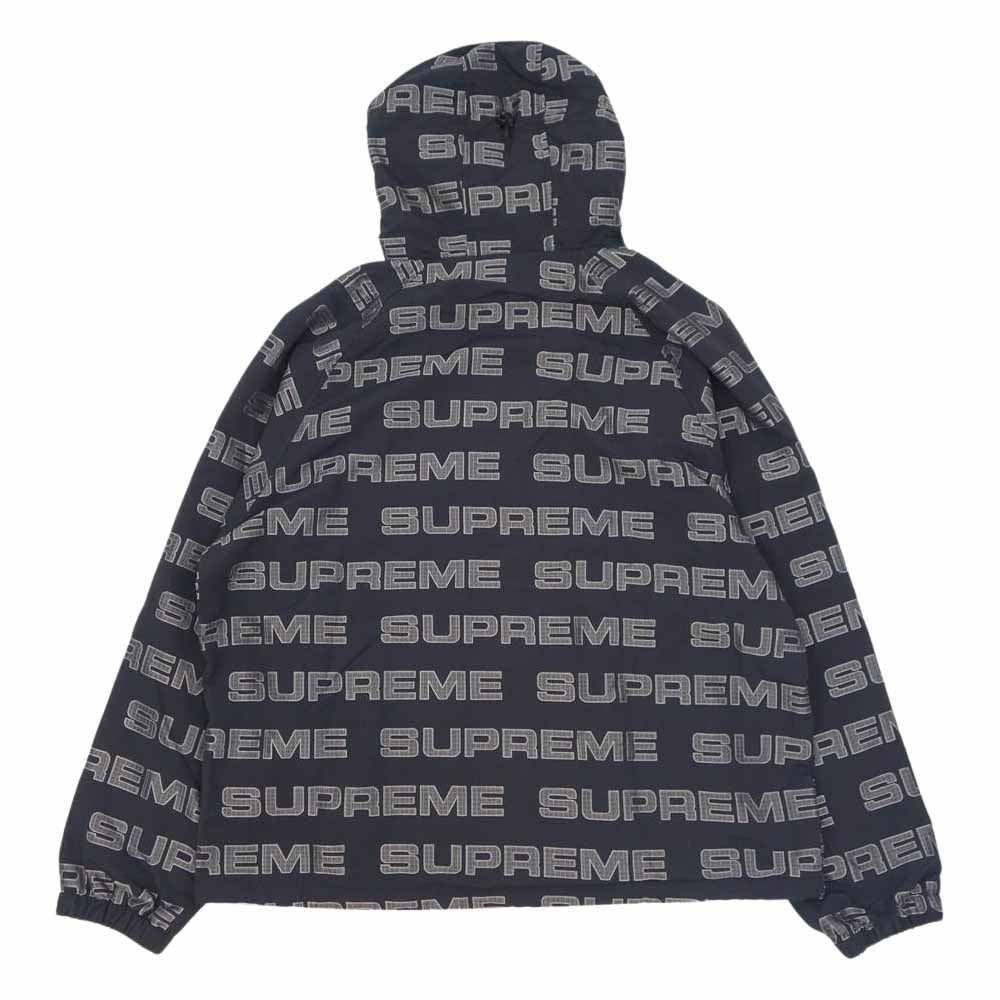 Supreme シュプリーム 21AW Logo Ripstop Hooded Track Jacket ロゴ リップストップ フーデッド トラック ジャケット ブラック系 XL【新古品】【未使用】【中古】