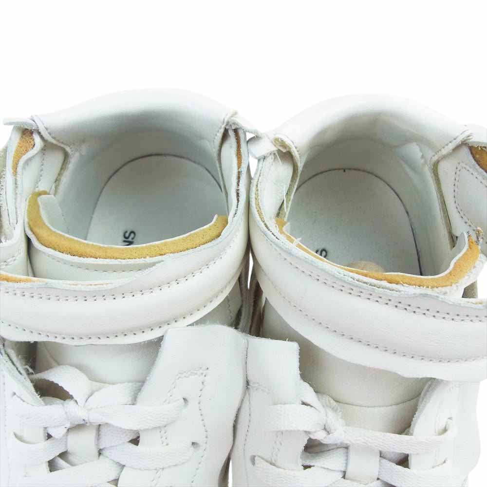COMME des GARCONS コムデギャルソン 20AW DC3601-100 × NIKE Air Force1 Mid ナイキ エアフォースワン ミッド スニーカー  ホワイト系 11【中古】
