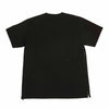 Sacai サカイ 21SS Ｍ26978 × A.P.C. アーペーセー T-Shirt kiyo ロゴ プリント サイドジップ 半袖 Tシャツ ブラック系 M【新古品】【未使用】【中古】