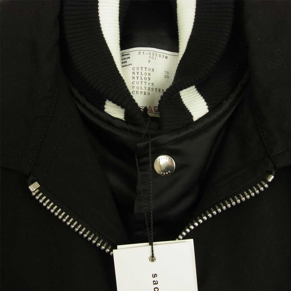 Sacai サカイ 21AW 21-02593M Cotton Oxford Blouson
