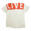 タカヒロミヤシタザソロイスト sgt.0005 LIVE LIV プリント ポケット 半袖 Tシャツ ホワイト系 M【中古】