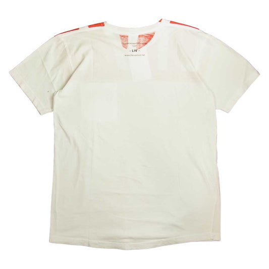 タカヒロミヤシタザソロイスト sgt.0005 LIVE LIV プリント ポケット 半袖 Tシャツ ホワイト系 M【中古】
