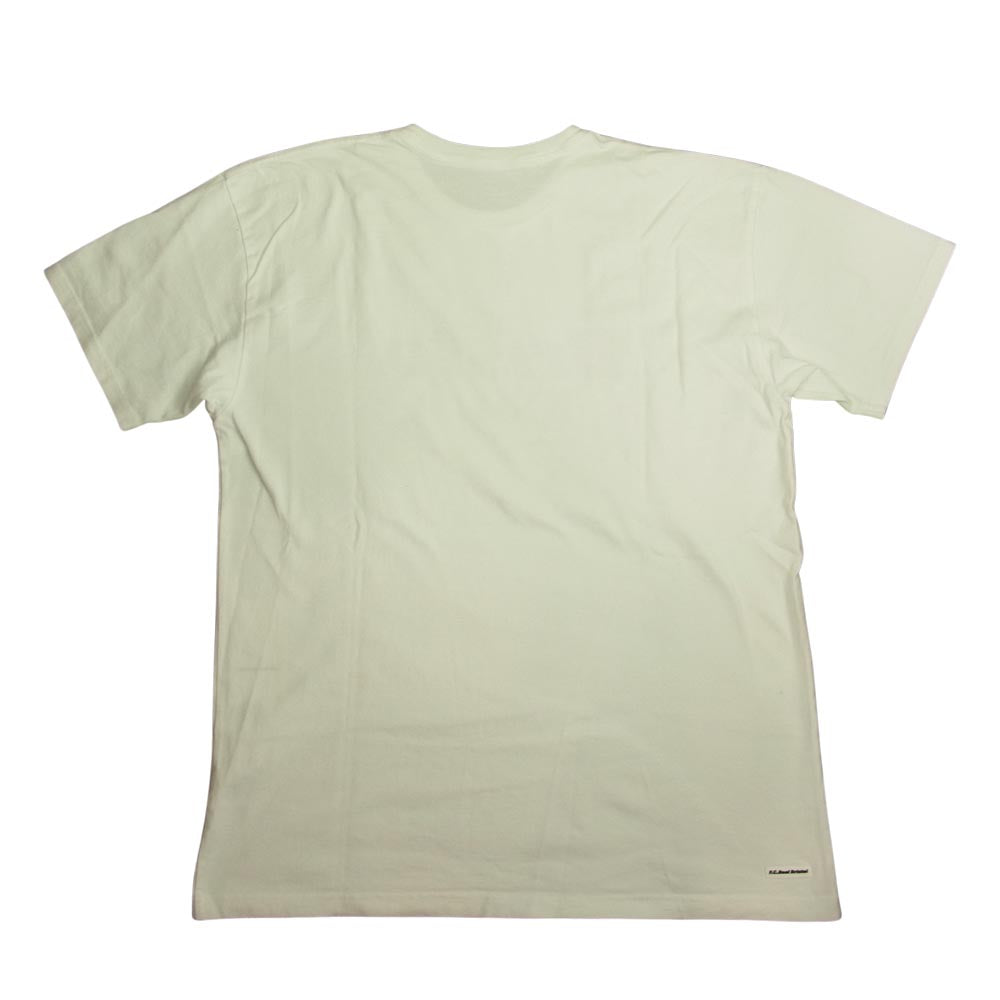 F.C.R.B. エフシーアールビー FCRB-170047 SOPH. ソフ ロゴ プリント 半袖 Tシャツ ホワイト系 L【美品】【中古】