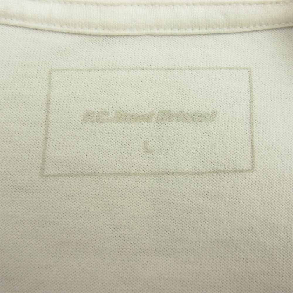 F.C.R.B. エフシーアールビー FCRB-170047 SOPH. ソフ ロゴ プリント 半袖 Tシャツ ホワイト系 L【美品】【中古】