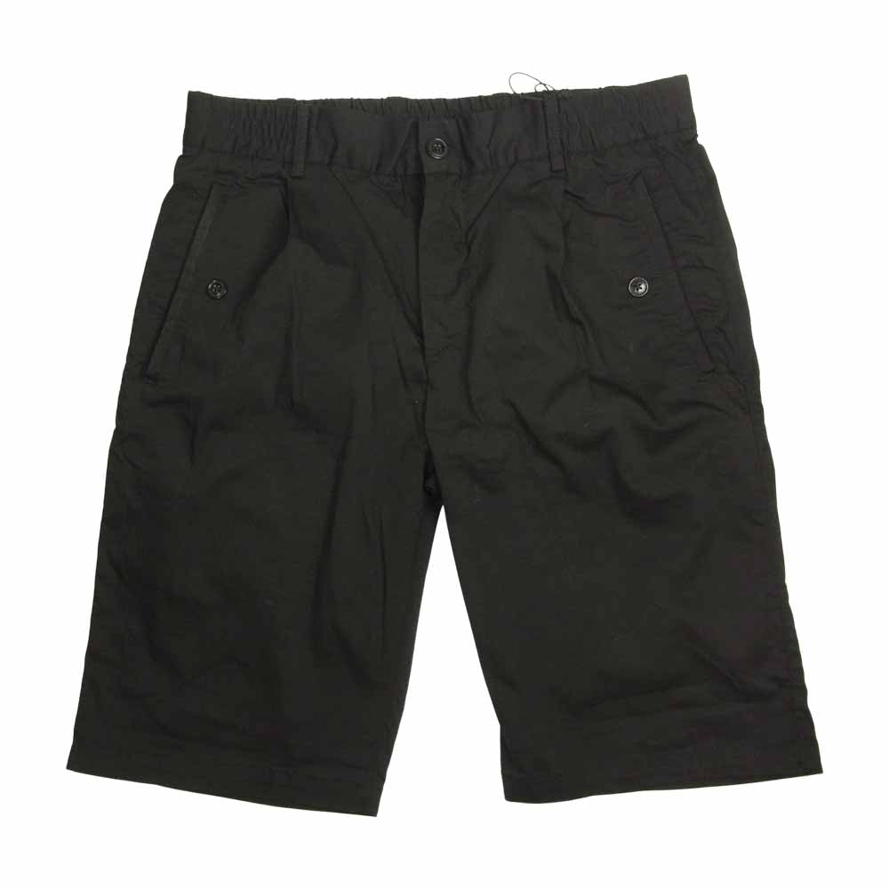 1piu1uguale3 ウノピュウノウグァーレトレ USB-612 カーゴ ハーフパンツ ショーツ ブラック系 L【美品】【中古】