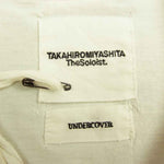 タカヒロミヤシタザソロイスト 0018AW15 × UNDERCOVER アンダーカバー 半袖 ポケット Tシャツ ホワイト系 M【中古】
