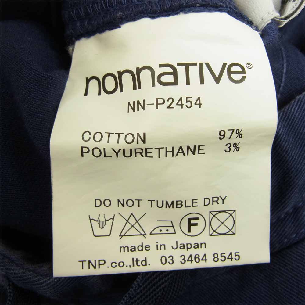 nonnative ノンネイティブ × Gramicci グラミチ NN-P2454 ストレッチ クライミング パンツ ネイビー系 2【中古】