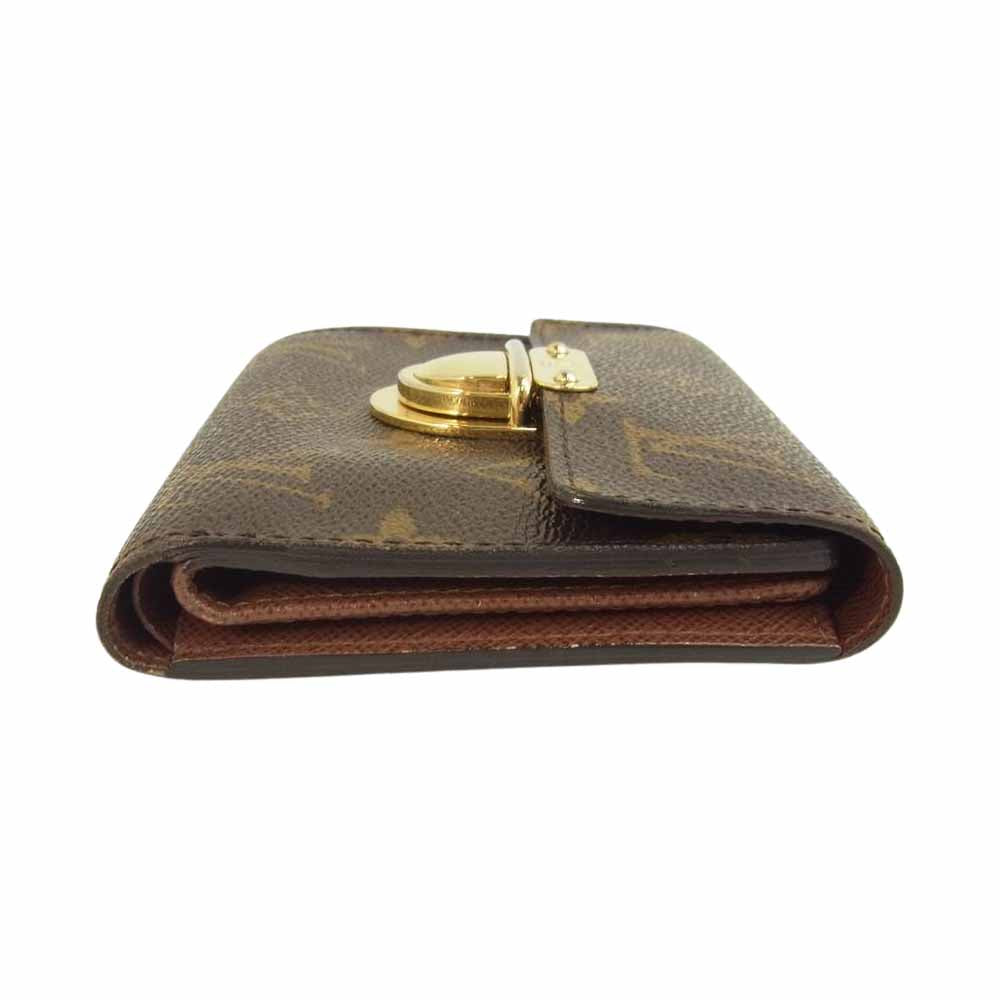 LOUIS VUITTON ルイ・ヴィトン M58013 モノグラム ポルトフォイユ コアラ ブラウン系【中古】