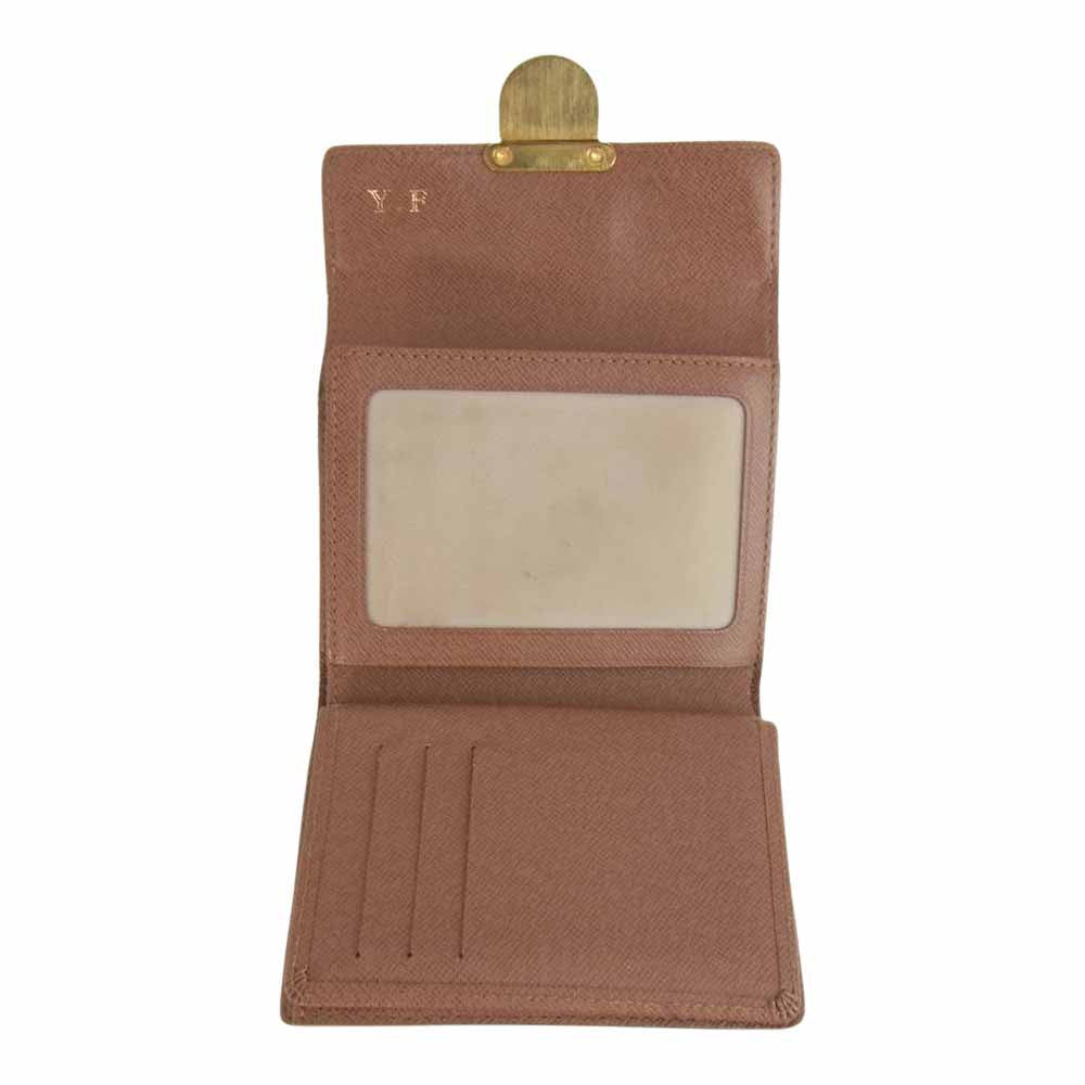 LOUIS VUITTON ルイ・ヴィトン M58013 モノグラム ポルトフォイユ コアラ ブラウン系【中古】