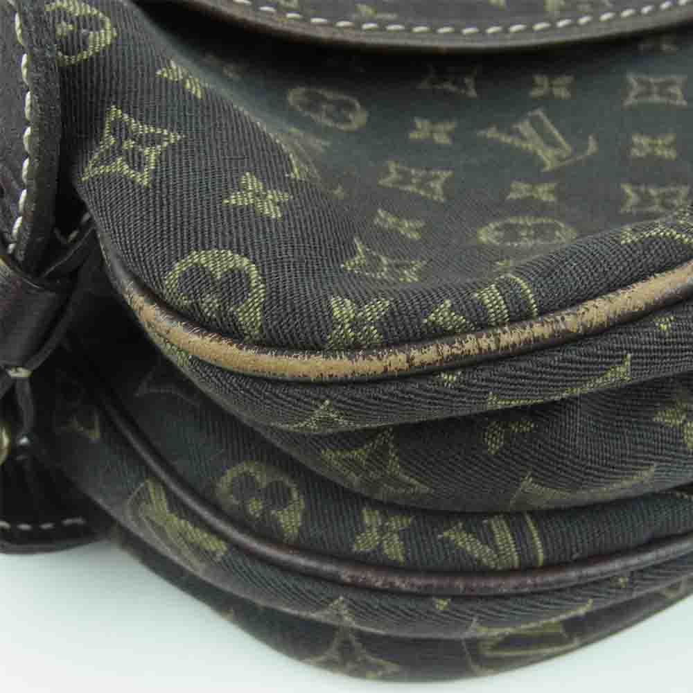 LOUIS VUITTON ルイ・ヴィトン M95227 モノグラム ミニ ラン ソミュール エベヌ ショルダー バッグ ブラウン系【中古】