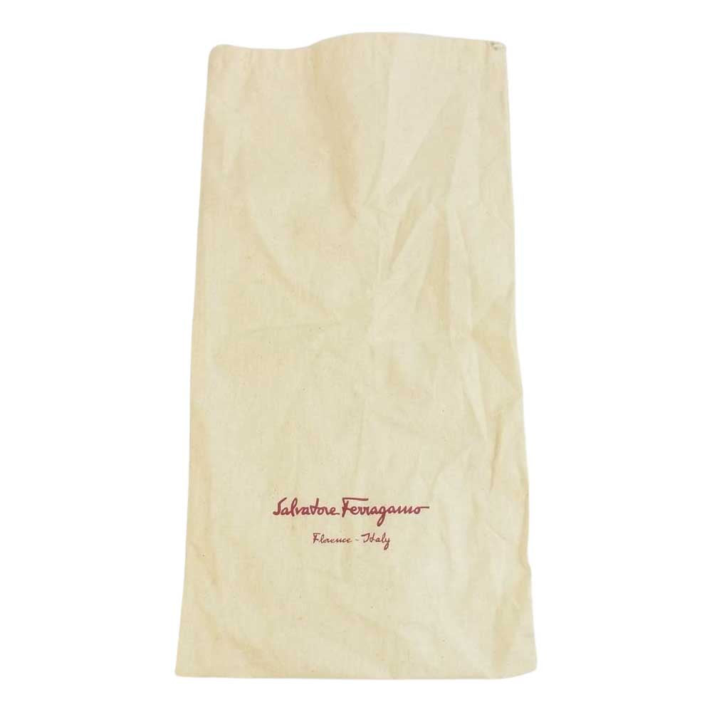 Salvatore Ferragamo サルヴァトーレフェラガモ CIPRO モンクストラップ シューズ ブラウン系 10 1/2【中古】