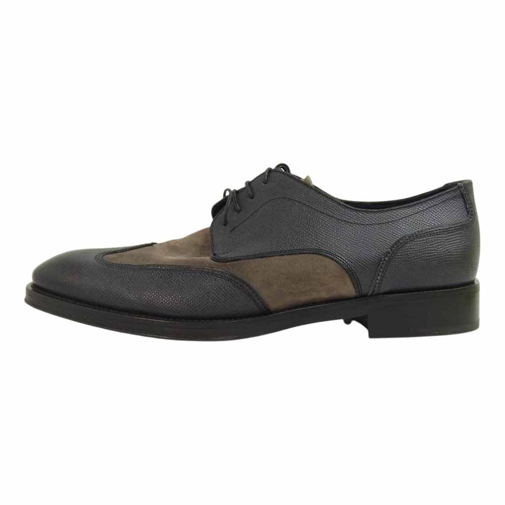 Salvatore Ferragamo サルヴァトーレフェラガモ UG60132 ARMSTRONG アームストロング ウイングチップ シューズ ブラック系 9【中古】