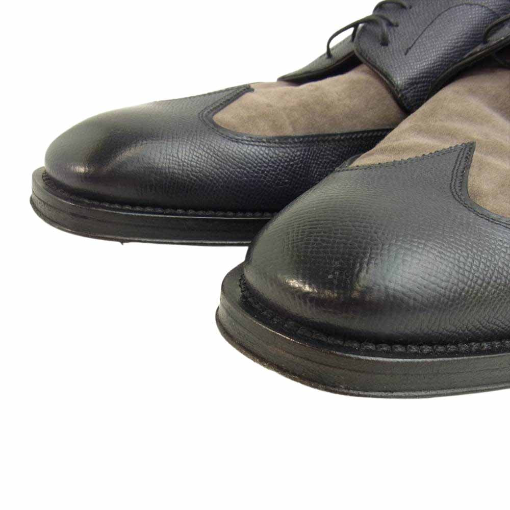 Salvatore Ferragamo サルヴァトーレフェラガモ UG60132 ARMSTRONG アームストロング ウイングチップ シューズ ブラック系 9【中古】