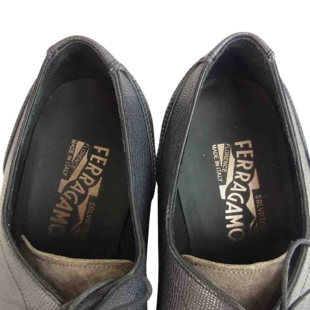 Salvatore Ferragamo サルヴァトーレフェラガモ UG60132 ARMSTRONG アームストロング ウイングチップ シューズ ブラック系 9【中古】