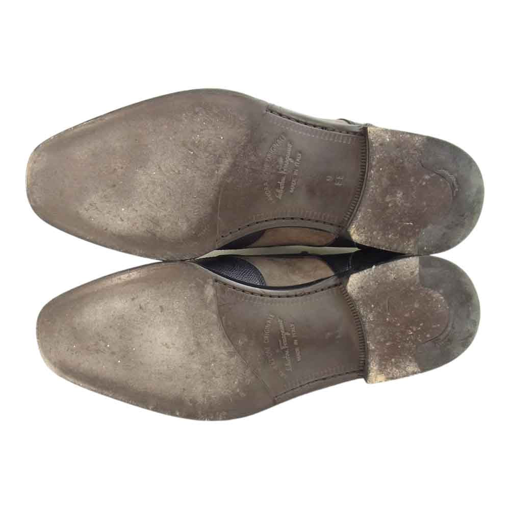 Salvatore Ferragamo サルヴァトーレフェラガモ UG60132 ARMSTRONG アームストロング ウイングチップ シューズ ブラック系 9【中古】
