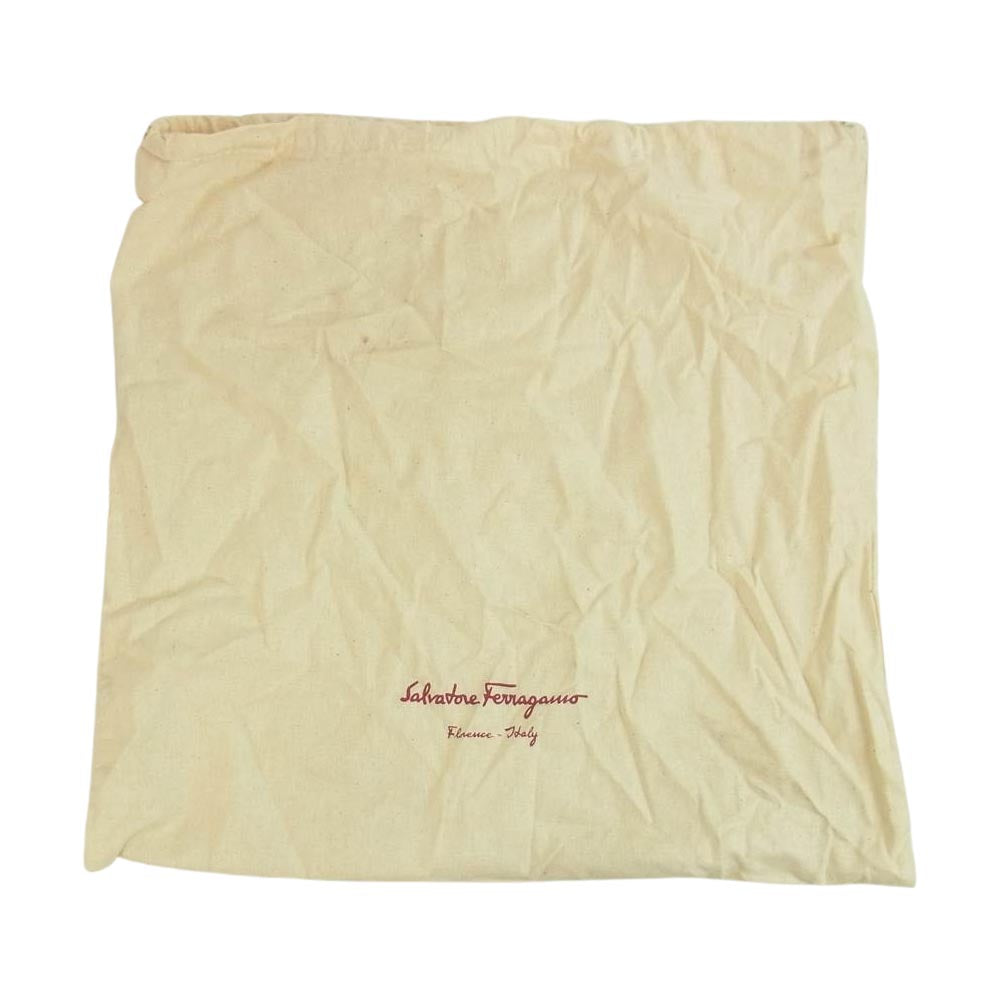 Salvatore Ferragamo サルヴァトーレフェラガモ UG5570 CYRANO サイドジップ ブーツ ブラック系 8 1/2【中古】