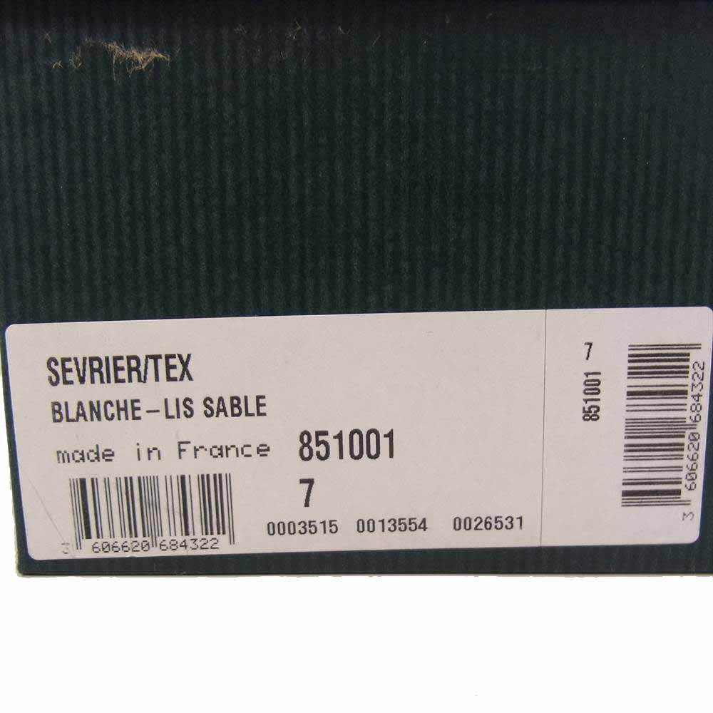 Paraboot パラブーツ × ユナイテッドアローズ 別注 SEVRIER セヴィリエ 851001 外羽根 ウイングチップ レザー シューズ ホワイト ホワイト系 7【中古】